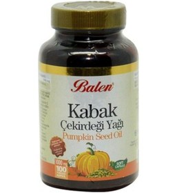 Resim Balen Kabak Çekirdeği Yağı 1380 MG 100 Kapsül 
