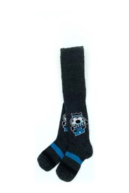 Resim Veraye Socks Erkek Külotlu Çorap Soccer Clup Desen Pamuklu Penye 3'lü Gri-siyah-lacivert 