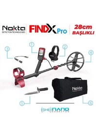 Resim Fındx Pro Metal Dedektörü Su Geçirmez 