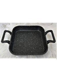 Resim Eda Kare Sahan Döküm Tava 18 CM 