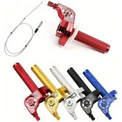 Resim Hightower 22mm Cnc Alüminyum Atv Motoru Hızlı Çıkışlı Blue Gaz Kelebeği Kavraması 110-250cc 