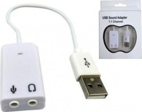 Resim Usb Ses Kartı 7.1 3d Kablolu Tüm Işletim Sistemleri Için 