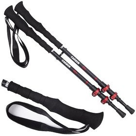 Resim Evolite Carbon Quick-Lock Dıştan Kilitli Trekking Batonu (549567644) Çok Renkli 