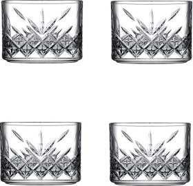 Resim Paşabahçe 530240 Tımeless Kare Kase 4'lü 235cc Şeffaf 