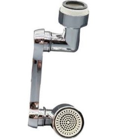 Resim Her Yere Dönebilen Tasarruflu Mutfak Musluk Başlığı Ucu Musluk Ucu Oynar Başlıklı 