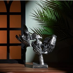Resim Q-Art Dekoratif Secret Mask Biblo - 29x32 Cm 