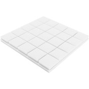 Resim Yaozixa Stüdyo Ve Ktv İçin Ses Emici Sponge - Düşük Yoğunluklu, Ateş Gönüllü Değil, Beyaz Renk - Duvar Ses Yalıtımı Malzemesi 10.1" 