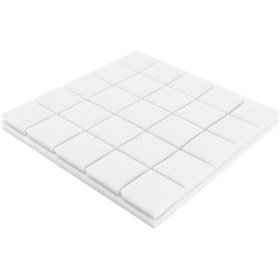 Resim Yaozixa Stüdyo Ve Ktv İçin Ses Emici Sponge - Düşük Yoğunluklu, Ateş Gönüllü Değil, Beyaz Renk - Duvar Ses Yalıtımı Malzemesi 10.1" 