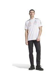 Resim Adidas Mer Tm Polo Wm Erkek Antrenman Polo Tişört Jw0586 Beyaz Beyaz 
