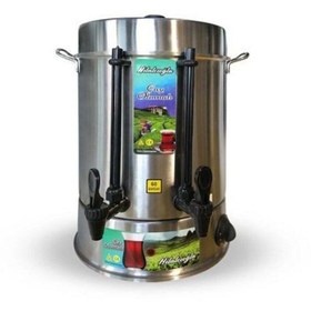 Resim DEKORANLA Gri Renkli Elektrikli Semaver, 120 Bardak Kapasiteli, Şık ve Pratik Tasarım 