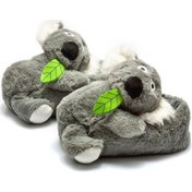 Resim Twıgy Tw Koala Gri Kadın Hayvanlı Panduf 36/41 Gri 