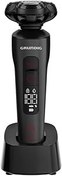 Resim Grundig ProClub MS 9130 Erkek Tıraş Makinesi, BeardCare Sensör, Dış Gövde Plastik,%61 Geri Dönüşümlü Plastik, Titanyum Bıçaklar, Islak ve Kuru, Uzun Saç Kesme Makinesi, Mat Siyah/Kırmızı 