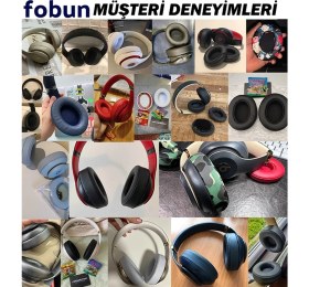 Resim Fobun Beats Studio 2 3 Uyumlu Kulaklık Pedi Stuido 2 3 Kulaklık Süngeri Beats Studio Kulaklık Yastığıı 