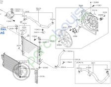 Resim Sportage Radyatör Havalandırma Panel Sağ Orjinal | 291362Y000 