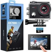 Resim Akaso Ek7000 Pro 4k Dokunmatik Ekran Sualtı Aksiyon Kamerası With 128gb Microsd Card 