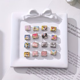 Resim Tek Parça Montajsız Ürün, 1 Adet Gümüş Serisi Moda Trend Damla Yağ Stili, Zarif Kuş Çiçeği Kedi Balıkkuyruk Manzaraları Desenli DIY Yapımı Şaşaalanır Bilezik Aksesuarı, İnceltme El Ýasama Takıların Düzülmesi, ýörite Sanatçılara Özel Müşterilerin Beynine Girer 