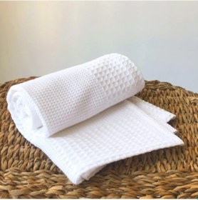 Resim Waffle Desenli Pike Çok Amaçlı Kurulama Bezi 45x55 3 Adet Beyaz - Mavi - Pembe 