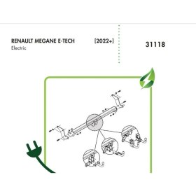Resim Yatay Söktak Renault Megane 