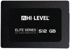 Resim HI-LEVEL 512GB 2,5" SATAIII 560-540MB/s ELITE SERI SSD 