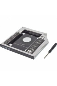 Resim 9.5Mm Sata Hdd Caddy Ssd 9.5 Kızak Harddisk Kutusu Cdrom Yerine 
