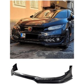 Resim Honda Civic Fc5 Makyajlı Kasa 2019-2021 Ön Ek (Plastik) BOYASIZ 
