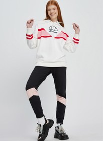 Resim Ellesse Ekru Kadın Kapüşonlu Sweatshirt EF067-ECR 