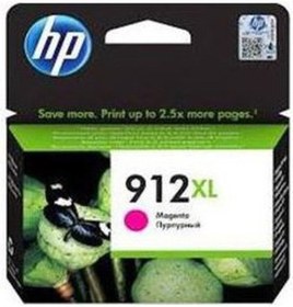 Resim Hp 912Xl Yüksek Kapasite Magenta Kırmızı Kartuş 3Yl82A 