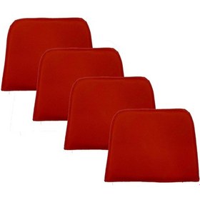 Resim Knsz sırt minderi 4 lü zng&mğr&uslu krm suni deri cırtlı tel bar sandalyesi sırtı için 