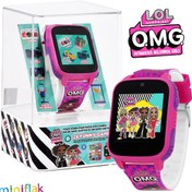 Resim Lol MiniFlak L.O.L Surprise! LOL011OMG Pembe Kamera Bluetoothlu 26 Oyunlu Çocuk Saati (Takip Özelliği Yo 