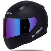 Resim LS2 Rapid 2 Full Face Motosiklet Kaskı - Gökkuşağı Vizörlü 