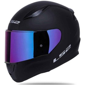 Resim LS2 Rapid 2 Full Face Motosiklet Kaskı - Gökkuşağı Vizörlü 