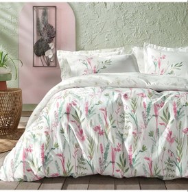 Resim Yataş Hana Ranforce Tek Kişilik Nevresim Seti - Pembe 