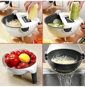 Resim Döner Pratik Mutfak Rendesi Renkli 