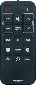 Resim AIDITIYMI AKB75355408 LG Home Audio FJ5 Hoparlör Sistemi ile Uyumlu Yedek Uzaktan Kumanda 