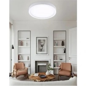 Resim Lux Home LED Banyo Balkon Tuvalet Lambası Tavana Sıfır LED Armatür Avize 6500K Beyaz Işık 