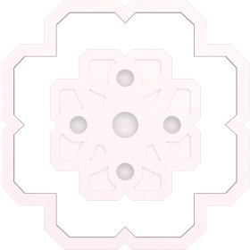 Resim Motifpiyer Tavan LED Spotlu Göbeği 02-Motifli Dış Çitali 