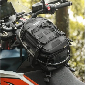 Resim Rhinowalk 9l Su Geçirmez Molle Sistemli Motosiklet Depo Çantası 