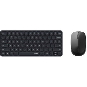 Resim Rapoo 9010m Multi-mode 13388 Kablosuz Bluetooth Klavye Mouse Seti Optik 