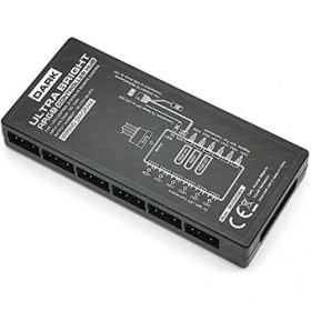 Resim Menamood Dark Argb Hub 6 Fan Takılabilir 3+3pin, Anakart Kontrollü, Sata Güç Bağlantı (Dkckhubargb) 