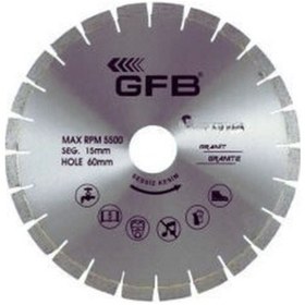 Resim Lazer Kaynaklı Granit Kesme Testere 450 Mm 