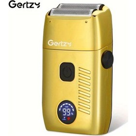 Resim Challenger Gertzy Erkekler İcin Elektrikli Tiras Makinesi Tek Basina Altin Lcd Ekranli Usb Sarj Edilebilir 60 Dakika Calisma Suresi Paslanmaz Celik Bicaklar 