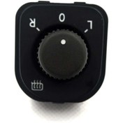 Resim İthal Volkswagen Golf 5 2004 - 2008 Ayna Ayar Düğmesi İthal Marka 