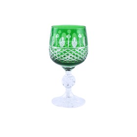 Resim Bohemia Crystal Ophelia Kahve Yanı Su Bardağı 150cc - Yeşil 