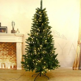 Resim Yapay Noel Ağacı, 180 cm 375 Dal 