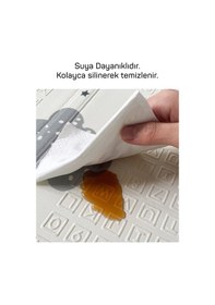 Resim Neşeli Zürafa +Animals Katlanabilir Oyun Halısı -eEstra Large - 180x200x1 Cm-Taşıma Çantası Yanında 