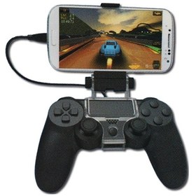 Resim Dobe Tp4-016 Sony Ps4 Oyun Denetleyicisi İçin Akıllı Telefon Otg Kelepçe Tutucu, 6 İnç Telefonlara Kadar Uygun 