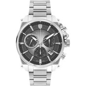 Resim Wainer Wa.19200-a 46 Mm Gri Safir Cam Erkek Kol Saati 