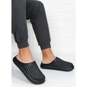 Resim Modafrato Flora Kapalı Içi Yünlü Ev Terliği Kışlık Terlik 