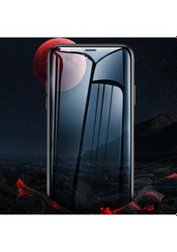 Resim Baseus Apple Uyumlu iPhone 11 Pro 0,23Mm Anti Spy Çerçeveli Tempered Cam Ekra Siyah 