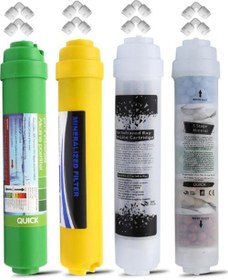 Resim Su Arıtma Cihazı 4'lü Alkali , Mineral , Detoks , Ph Dengeleyici Tüm Cihazlara Uyumlu 